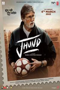 Download Jhund (2022) Hindi Full Movie HQ PreDvDRip || 1080p [3.2GB] || 720p [1.4GB] || 480p [550MB]