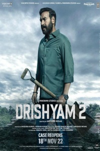 Download Drishyam 2 (2022) Hindi Full Movie HQ PreDvDRip || 1080p [2.2GB] || 720p [1GB] || 480p [450MB]